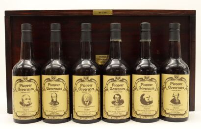 (1) Maxwell Wines Pioneer Governors Port Set, 6 bottles Sold as One lot (OWC)