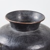 A Large Blackened Brass Urn - 2