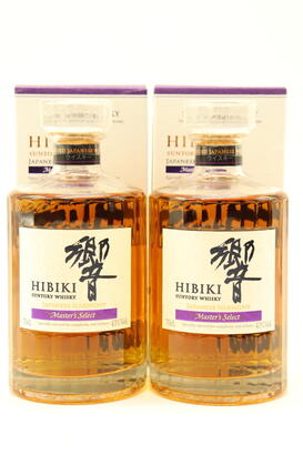 (2) Hibiki Japanese Harmony Master's Select Blended Whisky, 43% ABV