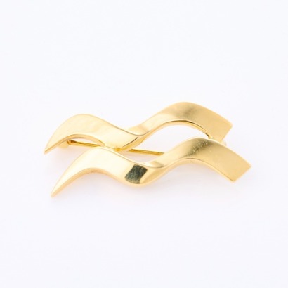 Tiffany & Co, 18ct Yellow Gold, Aquarius Brooch by Paloma Picasso