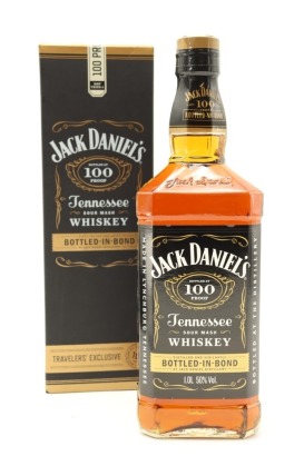 (1) Jack Daniel's Bottled in Bond 100 Proof Sour Mash Tennessee Whiskey, 50% ABV, 1000ml (GB)