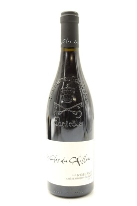 (1) 2015 Le Clos du Caillou Chateauneuf-du-Pape La Reserve, Rhone [RP97] [WS97]