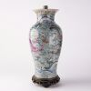 A Chinese 19th century famille rose 'dragon' vase (mounted to table lamp) - 2