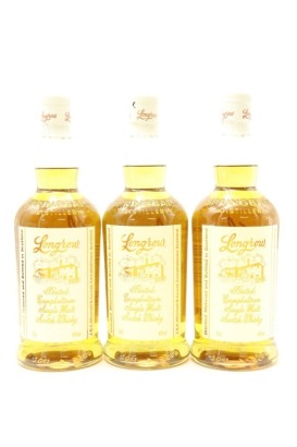 (3) Longrow Peated 2021 Release Single Malt Scotch Whisky, 46% ABV