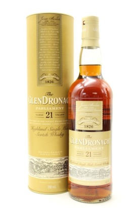 (1) Glendronach 2020 Parliament 21 Year Old Single Malt Scotch Whisky, 48% ABV (GB)