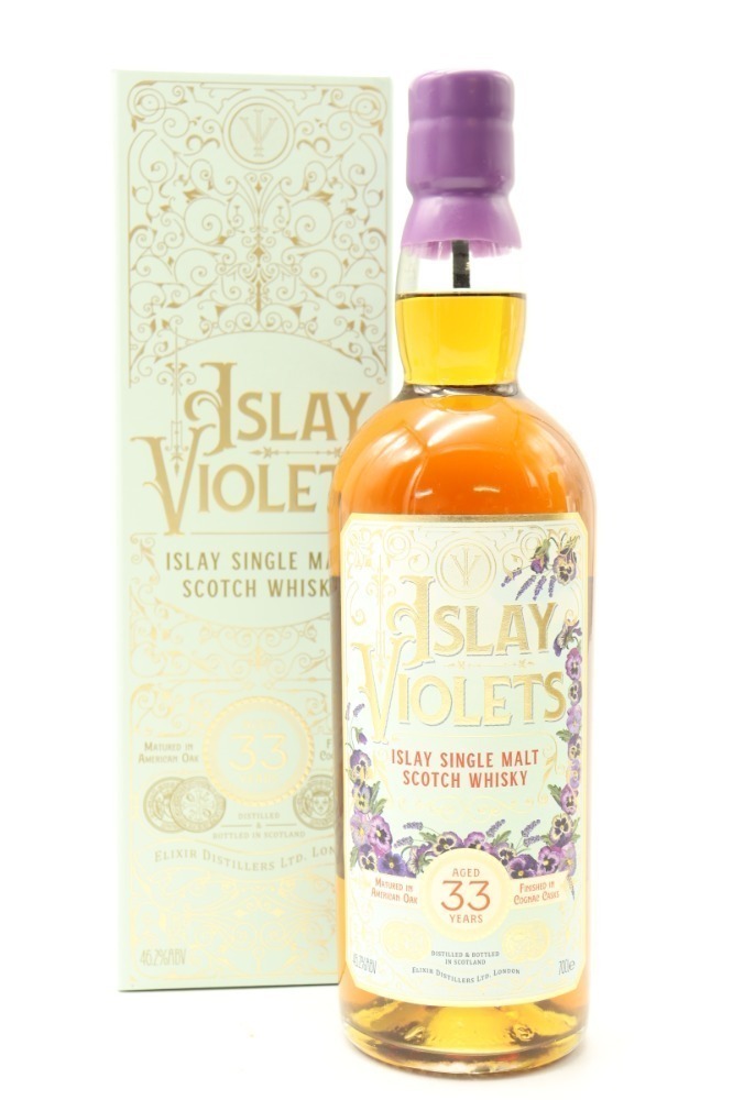 (1) Elixir Distillers 'Islay Violets' 33 Year Old Single Malt Scotch ...