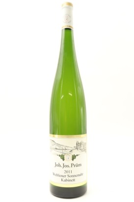 (1) 2011 Joh. Jos. Prum Wehlener Sonnenuhr Riesling Kabinett, Mosel, 1500ml [JR16.5] [WE93]