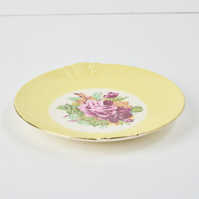 A Crown Lynn Rose Plate