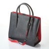 Christian Louboutin Medium Black Leather Paloma Tote