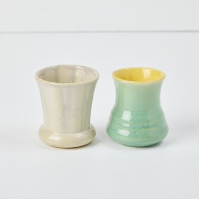 A Pair of Miniature Crown Lynn Vases
