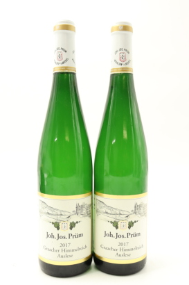 (2) 2017 Joh. Jos. Prum Graacher Himmelreich Riesling Auslese, Mosel [RP96] [WE95] [WS94]