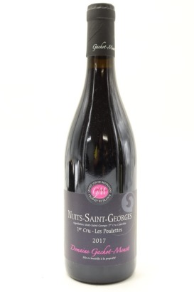 (1) 2017 Domaine Gachot-Monot Les Poulettes, Nuits-Sant-George Premier Cru