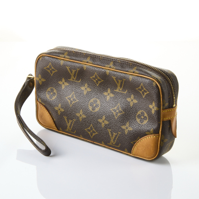 Louis Vuitton Monogram Canvas Marly Dragonne PM Clutch Bag