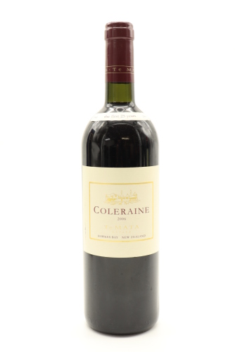 (1) 2006 Te Mata Estate Coleraine, Hawke's Bay