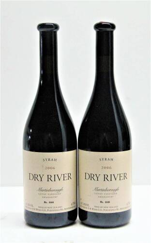 (2) 2006 Dry River Syrah, Martinborough