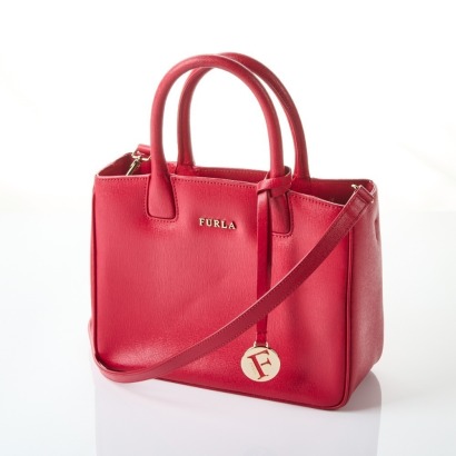 Furla Red Two Way Tote