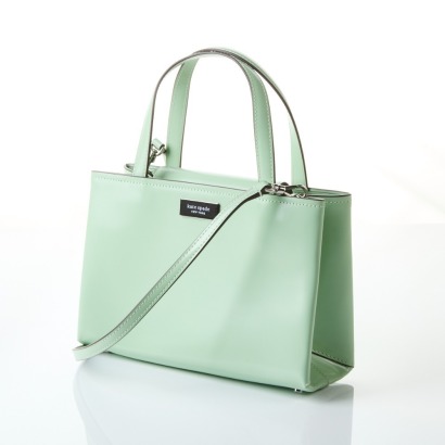 Kate Spade 2-Way Green Patent Leather Mini Handbag