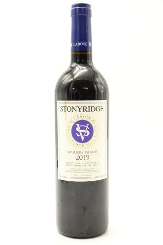 (1) 2019 Stonyridge Vineyard Larose, Waiheke Island