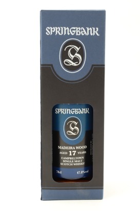 (1) Springbank Madeira Cask Matured 17 Year Old Single Malt Scotch Whisky, 47.8% ABV (GB)