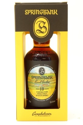 (1) Springbank Local Barley 2020 Release 10 Year Old Single Malt Scotch Whisky, 55.6% ABV (GB)