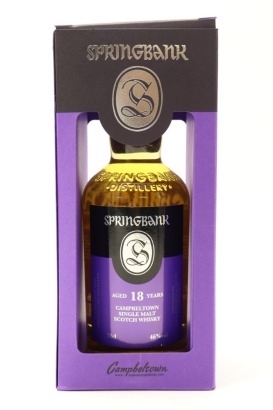 (1) Springbank 18 Year Old 2020 Release Single Malt Scotch Whisky, 46% ABV (GB)