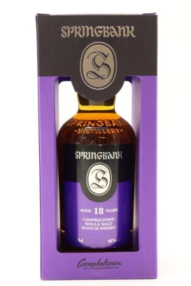 (1) Springbank 18 Year Old 2020 Release Single Malt Scotch Whisky, 46% ABV (GB)
