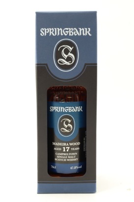 (1) Springbank Madeira Cask Matured 17 Year Old Single Malt Scotch Whisky, 47.8% ABV (GB)