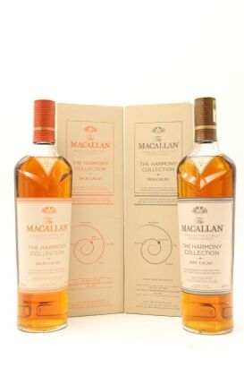 (1) Macallan The Harmony Collection Fine Cacao & Rich Cacao Single Malt Scotch Whisky, 2 Bottles Sold as One Lot (GB)