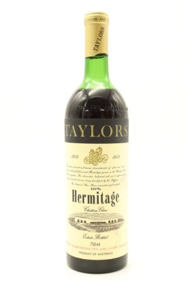 (1) 1974 Taylors Hermitage, Clare Valley (US)