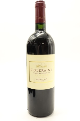 (1) 1998 Te Mata Estate Coleraine, Hawke's Bay