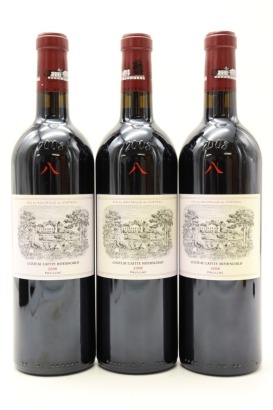 (3) 2008 Chateau Lafite Rothschild, Pauillac [WE97] [JR17] [WE97] [RP98]