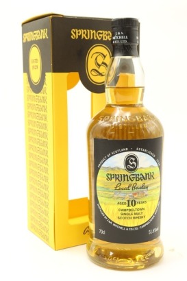 (1) Springbank 2021 Local Barley 10 Year Old Single Malt Scotch Whisky, 51.6% ABV