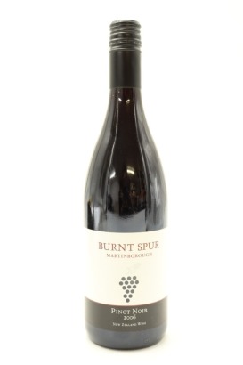 (1) 2006 Burnt Spur Pinot Noir, Martinborough [JR17]