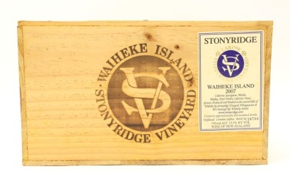 (6) 2007 Stonyridge Vineyard Larose, Waiheke Island (OWC)