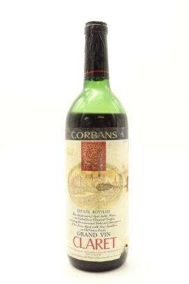 (1) 1969 Corbans Grand Vin Claret, Henderson Valley (LS)