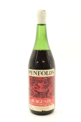 (1) 1972 Penfolds Burgundy, New Zealand (TS)