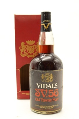 (1) Vidals SV.56 Old Tawny Port, Hawke's Bay