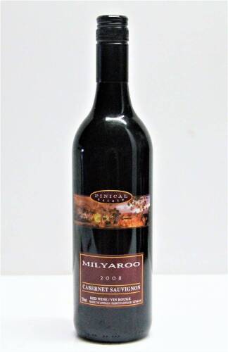 (1) 2008&nbsp;Pinical Estate Milyaroo Cabernet Sauvignon,&nbsp;Riverina