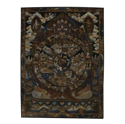 A Chinese Tibet Thangka