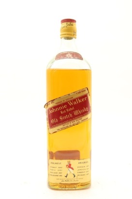 (1) Johnnie Walker Red Label Blended Scotch Whisky circa 1980s, 40% ABV, 1125ml