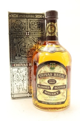 (1) Chivas Regal 12 Year Old Blended Scotch Whisky, 43% ABV 1000ml (GB)