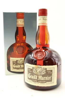 (1) Grand Marnier Cordon Rouge, 40% ABV, 1000ml (GB)