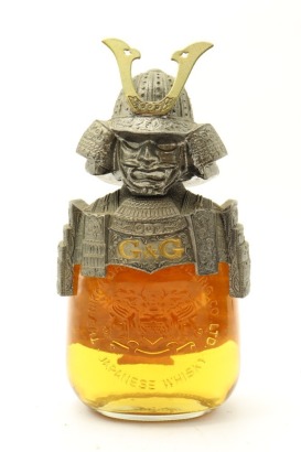 (1) Nikka Whisky Gold & Gold Samurai in Armour with original Presentation Box, 43% ABV, 750ml