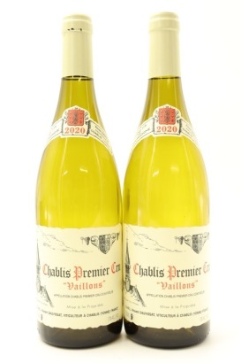 (2) 2020 Rene et Vincent Dauvissat Vaillons, Chablis Premier Cru