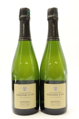 (2) 2012 Pascal Agrapart Mineral Blanc de Blancs Grand Cru Extra Brut, Champagne [RP95]