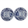 Two Chinese Blue and White Bowls decorated with flower and bird (Da Ming Xuande Nian Zhi Mark) - 2