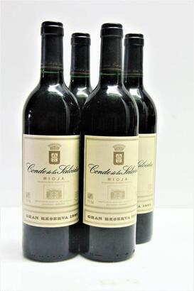 (4) 1995&nbsp;Conde de la Salceda Grand Reserva Rioja