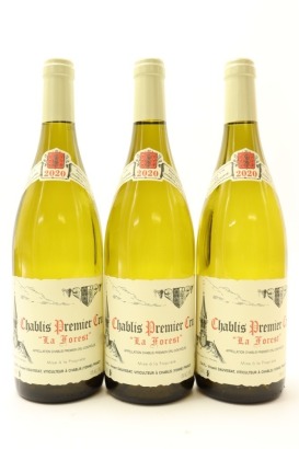 (3) 2020 Rene et Vincent Dauvissat La Forest, Chablis Premier Cru [RP95]