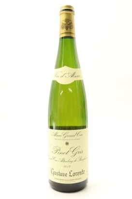 (1) 2012 Gustave Lorentz Pinot Gris Altenberg de Bergheim, Alsace Grand Cru