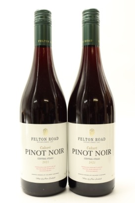 (2) 2021 Felton Road Calvert Pinot Noir, Bannockburn [JR17]